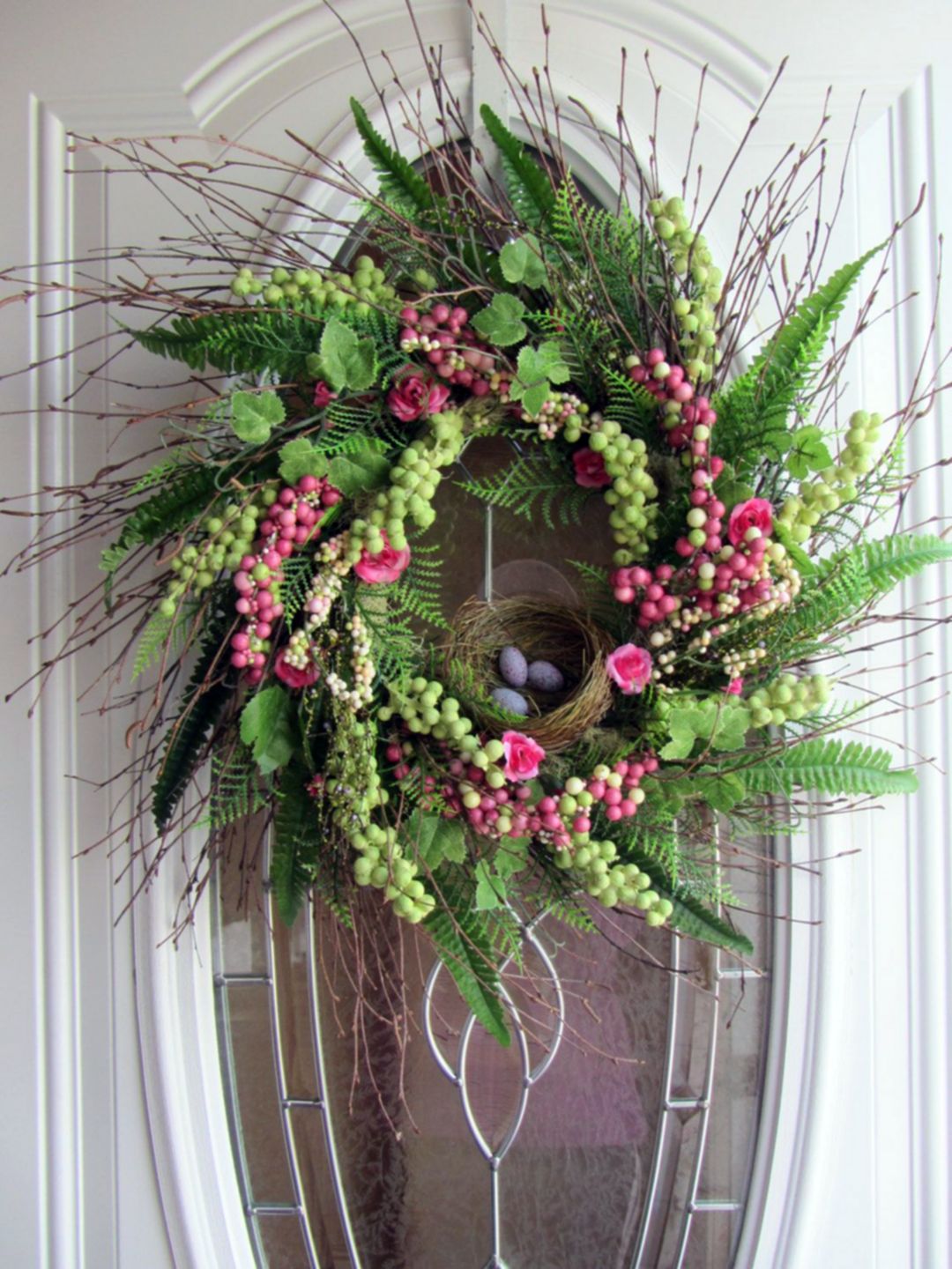 Easter Door Wreath Arrangement