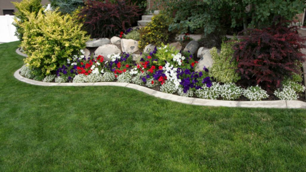 Flower Beds tall to small